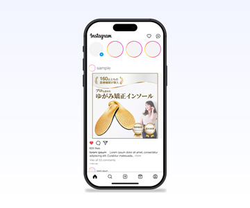 Web画像-高級インソール広告